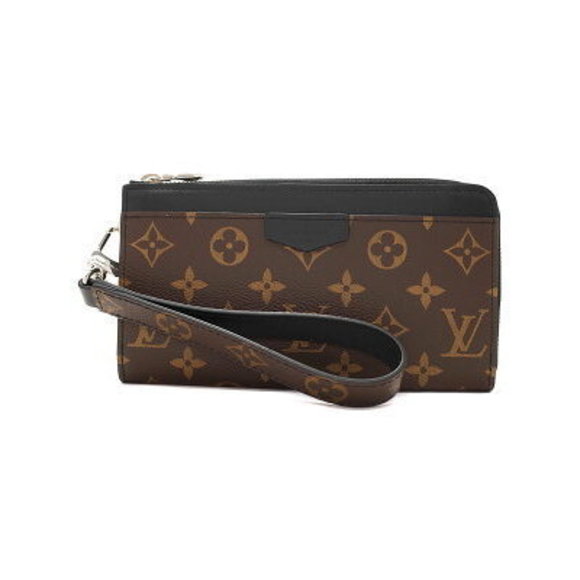 Louis Vuitton Monogram Macassar Zippy Dragonne Zipper Long Wallet - Picture 1 of 5